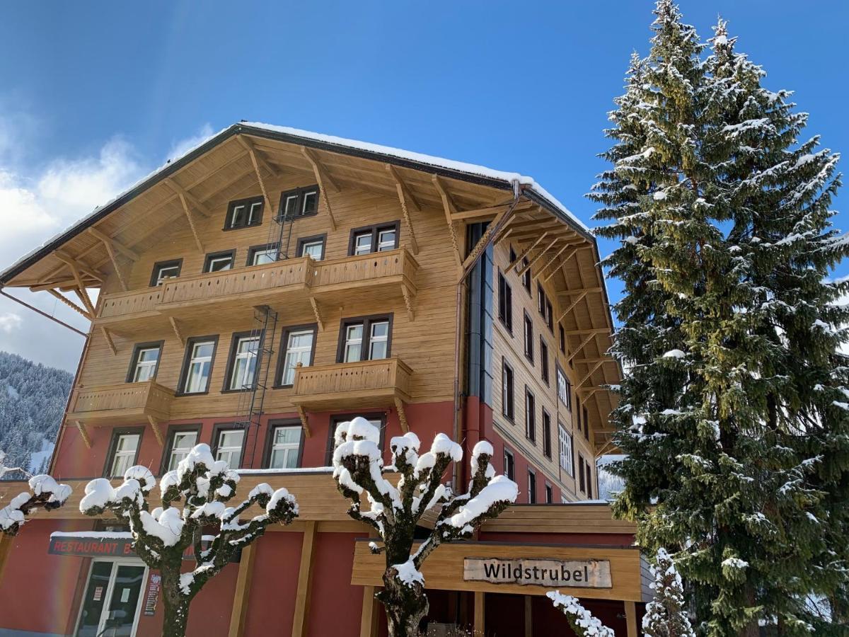 Sporthotel Wildstrubel Lenk Exterior foto